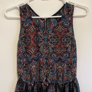 Knee length sleeveless dress